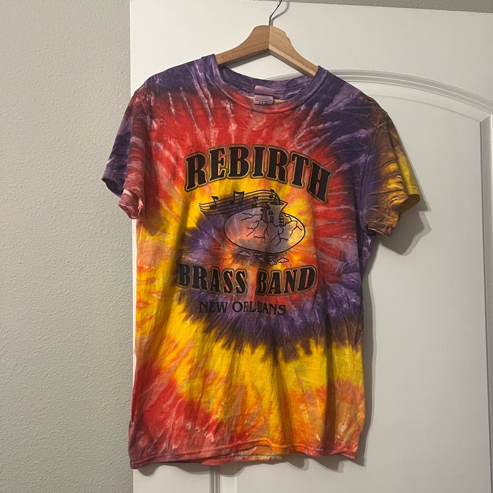Rebirth brass band concert t-shirt